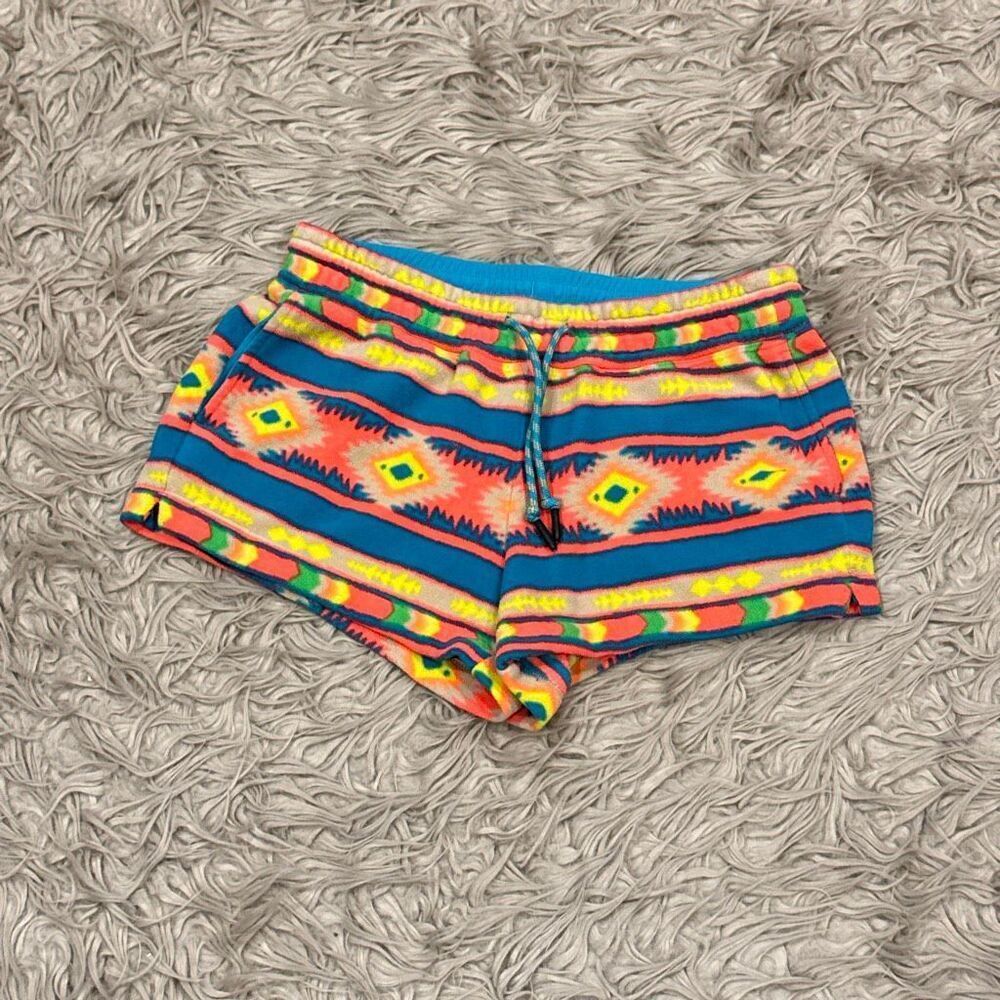 Chubbies fleece southwestern print shorts size small